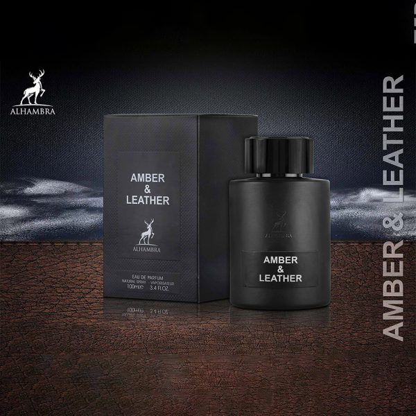 Maison Al Hambra Amber & Leather Eau De Perfume Dubai UAE
