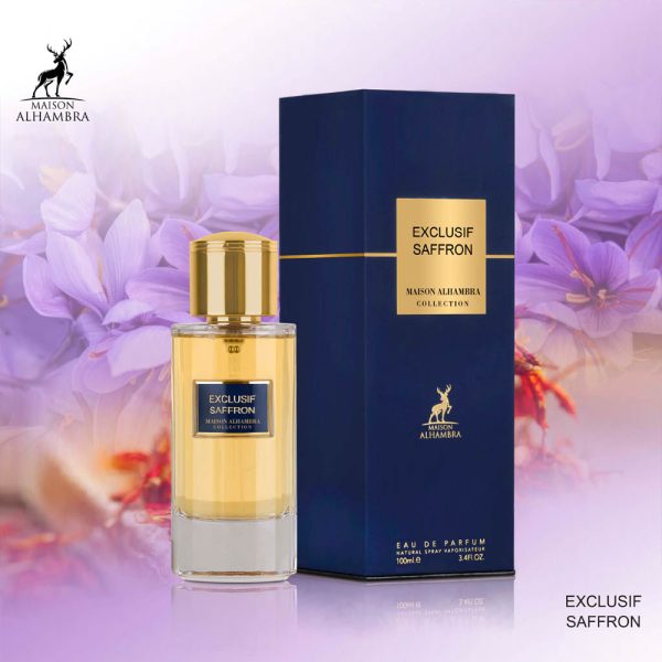 Maison Alhambra Exclusif Saffron Eau De Perfume Dubai UAE