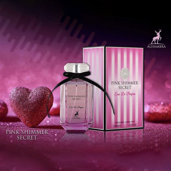 Maison Alhambra Pink Shimmer Secret Eau De Perfume Dubai UAE