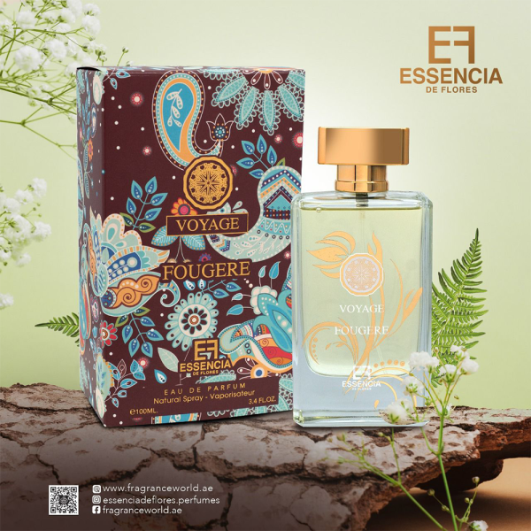 Fragranceworld Essencia De Flores Voyage Fougere Eau De perfume Dubai UAE